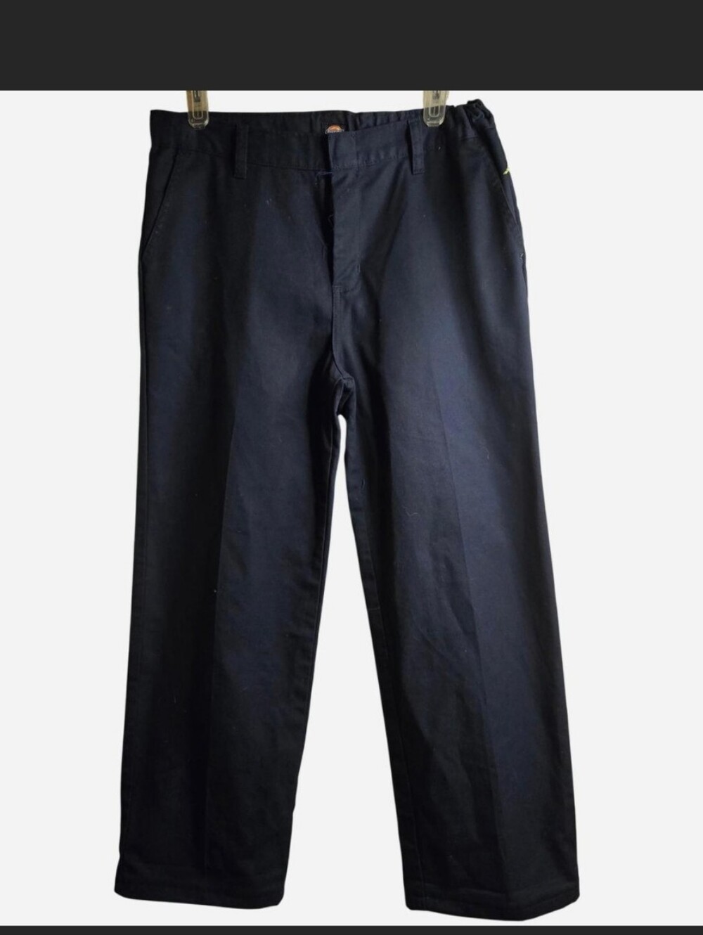 Dickies Navy Blue Utility Work Pants High Waisted Baggy Straight Leg